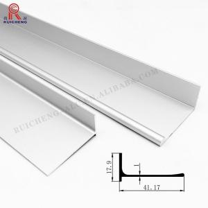 China Powder Coating Kitchen Aluminum Handle Profile , T3 Aluminium Gola Profile wholesale