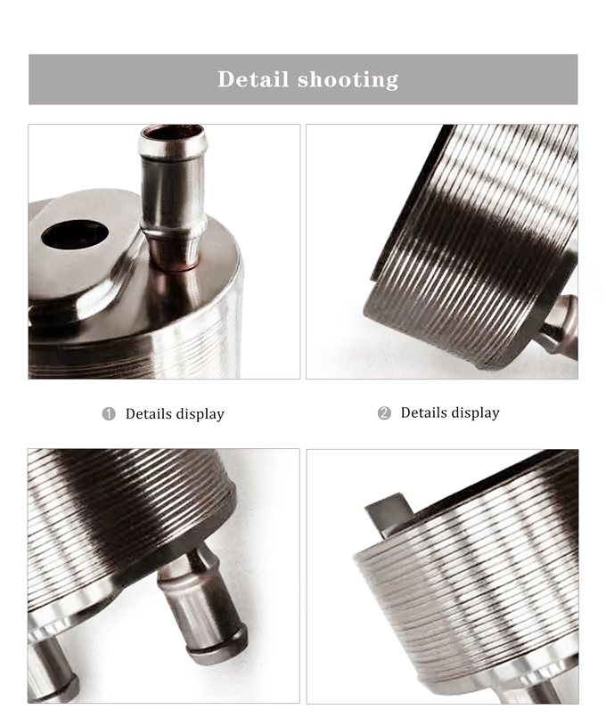 Stainless Steel Oil Cooler BPOC-2126 8-97288903-0 8-97943622-0 for ISUZU TFR3000 D-MAX