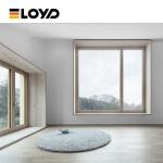 Horizontal Soundproof Aluminium Windows Panoramic Double Glass Energy Efficient