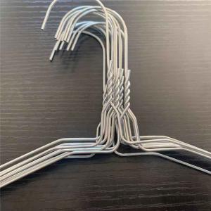 China Galvanized Clothes Wire Hanger Wear Resistant For Cold Weather Cloth Items wholesale