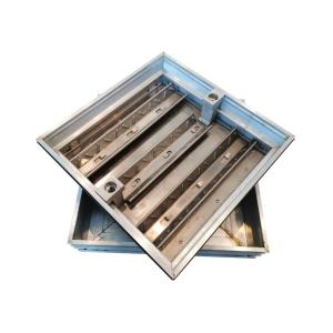 China EN124 D400 Aluminum Manhole Cover Recessed Type ISO 9001 Certification wholesale