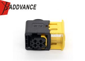 China Electrical Waterproof PA66 GF30 4 Pin Female Black Color TE Connector 1-1418390-1 wholesale