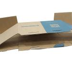 Custom logo color printing corrugated box packaging performance is stable and