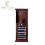 Wooden Shelf Kitchen Wine Cooler Luxury Modern Wine Cooler Cellar