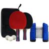Buy cheap Natural Rubber Portable Ping Pong Net Set Rubber Thickness 1.8mm Ping Pong Bats from wholesalers