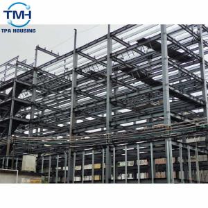 China High Rise H Beam Pre Engineered Steel Building For Car Parking Lot on sale