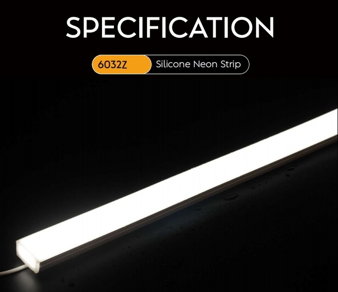 Custom Top Bend LED Neon Strip Corrosion Resistant Over 50000 Hours Of Operation