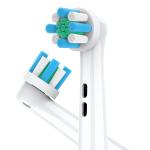 Concave Shaped Electric Toothbrush Heads For Impoving Healthy Gums EB28-T
