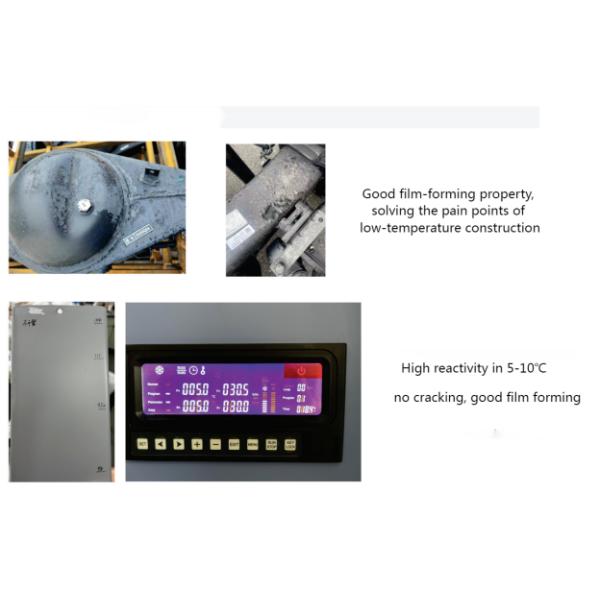 Two Component Epoxy Resin For Construction In Low Temperature Environment Without Cracking