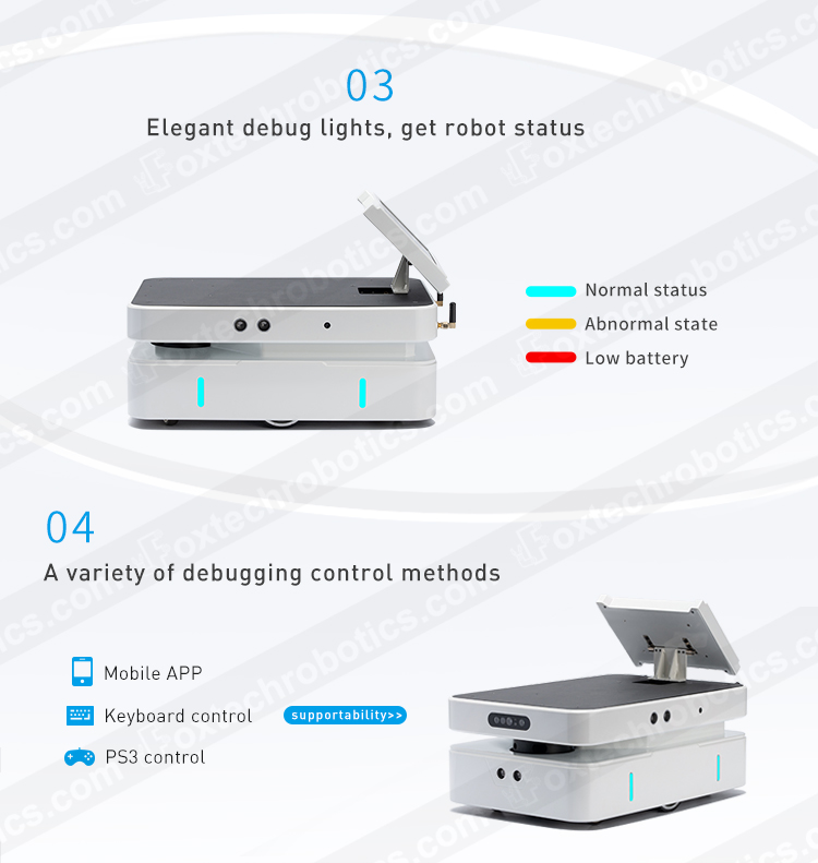 Gemini Open Source ROS SLAM AMR Robot Development Kit Platform for Research and Education with LiDAR Chassis