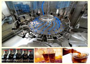 China Durable Carbonated Soft Drink Filling And Sealing Machine 2450 * 1800 * 2200 mm wholesale