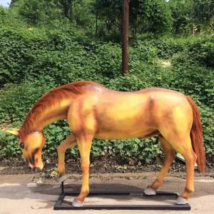 China Fiberglass Cow Statue Life Size Fiberglass Animal Sculptures wholesale