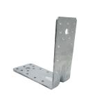 Black 70mm 90mm Galvanised Corner Brace for Timber Decking Timber Angle Brackets