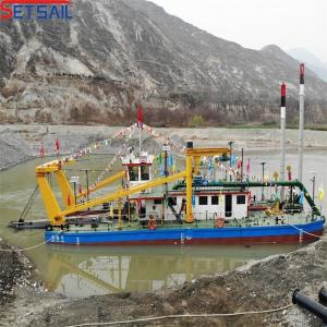 China Diesel Power Type 10 Inch Cutter Suction Reservoir Sand Dredger 31.1 Meter Total Length wholesale