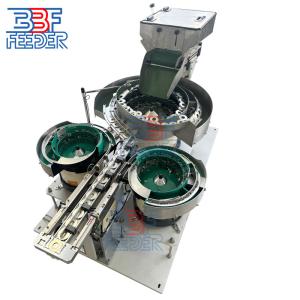 China Metal Parts Vibrating Feeding Electromagnet Vibratory Bowl Feeder With Bowl Finishing Polishing Or PU Coating wholesale