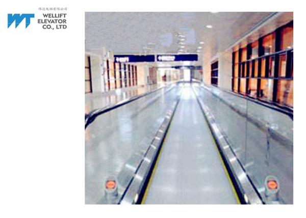 6000 Person Capacity Walkway Escalator , Flat Escalator With Running Direction