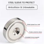 N52 Rare Earth Neodymium Disc Round Magnet With Countersunk Hole Pot Magnetic