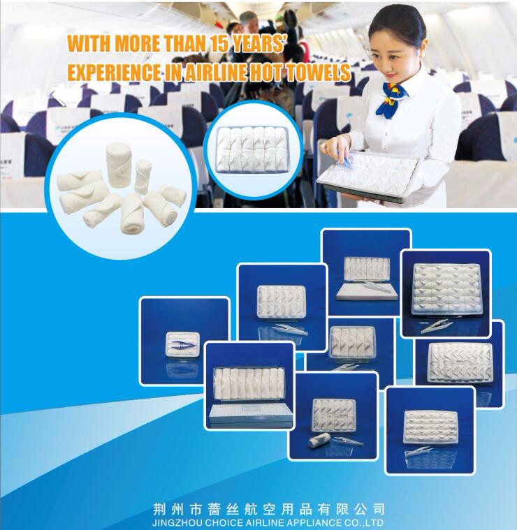 Individually Packing White Refreshing Cotton Wet Towel
