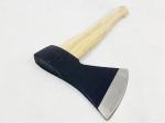 600G Size Natural color Hickory Handle Forged Carbon Steel Axe For Axe Throwing
