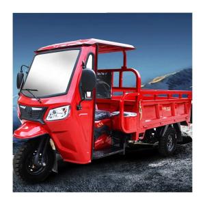 China Motorized 3 Wheel Cargo Tricycle for Adults 1000W Gasoline Engine Tricycle Motorcycle wholesale