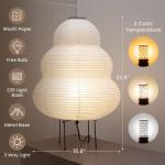 Noguchi Rice Paper Table lights Japanese Paper Lantern Standing Table Lamp Eye