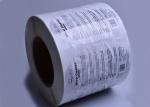Custom printing glossy waterproof car hubs detergent bottle packaging sticker