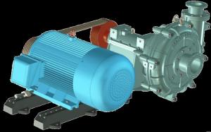 China Rustproof Sludge Transfer Pump , 720.0M3/H Industrial Mud Pump 250ZBG(P)-740 wholesale