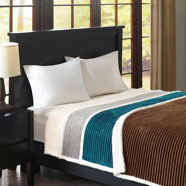 Luxurious Breathable Flannel Blanket Flannel Fleece Throw Blanket For Home
