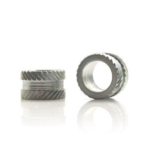 China Stainless Steel Passivated M3 Heat Set Inserts High Accuracy with RoHs Certificate wholesale