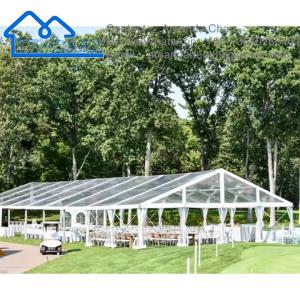 China Outdoor Transparent Waterproof PVC Custom Size Aluminium Alloy Tent For Wedding ，Party wholesale