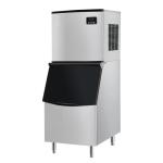 Hotel Control Panel Touchpad Ice Cube Maker Machine 300kg Stainless Steel
