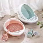 Amazon Hot Sale High Quality Semi-Enclosed Anti-hourglass Splash Proof Cat