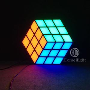 China RGB Full Color LED 3D Magic Cube Wall Light for Stage and Club Disco Lighting wholesale