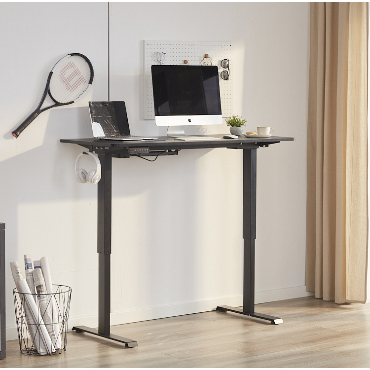 Modern Nordic Style Mini Student Study Desk with Dual Motors and Memory Setting Panel