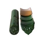 Chinese Glazed Roof Tile 18x18cm Stunning Glaze Durable Ceramic For Pavilion