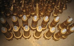 China High Air Pressure Top Hammer Drill Bits , Flat Face QL50 140mm Down The Hole Bits wholesale