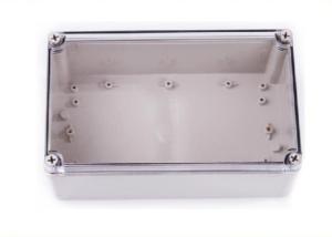 China Square Plastic IP66 250*150*130mm Clear Lid Enclosures wholesale