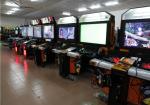 Shopping mall arcade shooting gun video simulator console shooting gun games