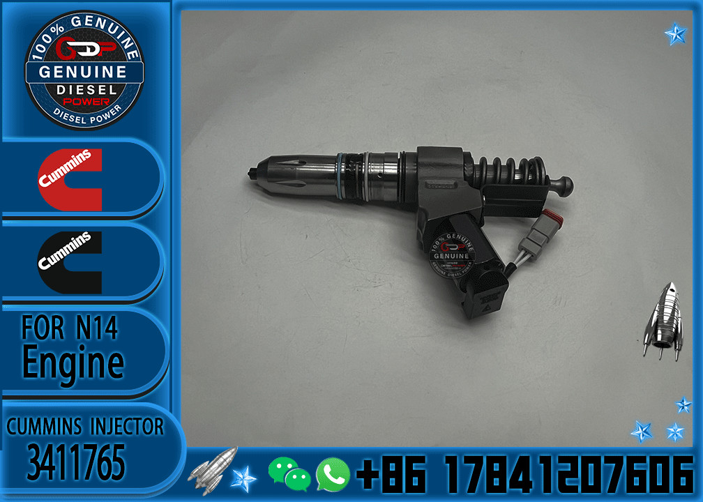 N14 Engine Common Rail Fuel Injector 4307516 3411691 3087560 3411765 for Cummins N14