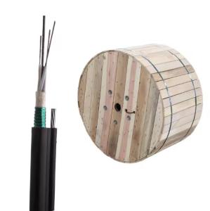 China Aerial GYTC8S Armored Figure 8 Cable with Steel Tape 24 36 48 72 Core G652D Fiber Optical Cable wholesale