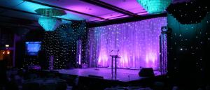 China Black / Silver Cuttable Aluminum Stage Platform Horizontal Removable LED Stage wholesale