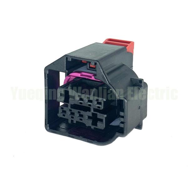 4K8973708 Female 8 Pin Waterproof Automotive Connector Socket / Car Headlight