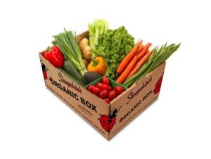 China Moistureproof Corrugated Vegetable Boxes , Fruit Packaging Boxes AB Flute wholesale