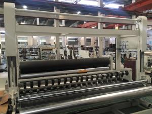 China Air Shaft Slitter Rewinder Machine , Paper Slitting And Rewinding Machine 200 M / Min wholesale
