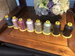 Bright Green Polyester Embroidery Thread 120D/2 5000Y For Embroidery