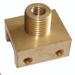 china custom machined precision cnc machining Brass Valve parts manufacturer