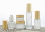 Frosted Flat Shoulder Glass Toner Pump Bottle 120ml Body Lotion Glass Bottle