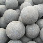 Forged Grinding Metal Carbon Media Steel Ball For Uranium Mine Ore 17 40 20 150