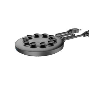China Portable Suction Cup Mini Wireless Charger Pad For Iphone 11 12 Pro Max wholesale