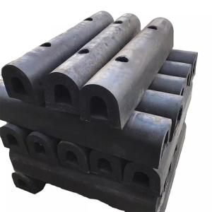 China Heavy Duty Dock Rubber D Shape Fender Berth Mooring PIANC Certification wholesale
